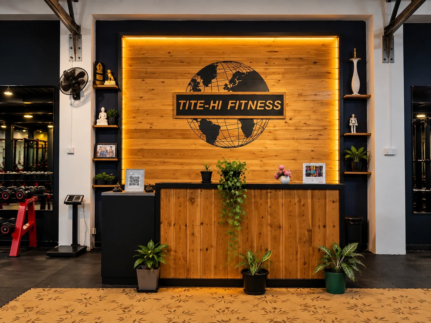 Tite-Hi Fitness gym interior
