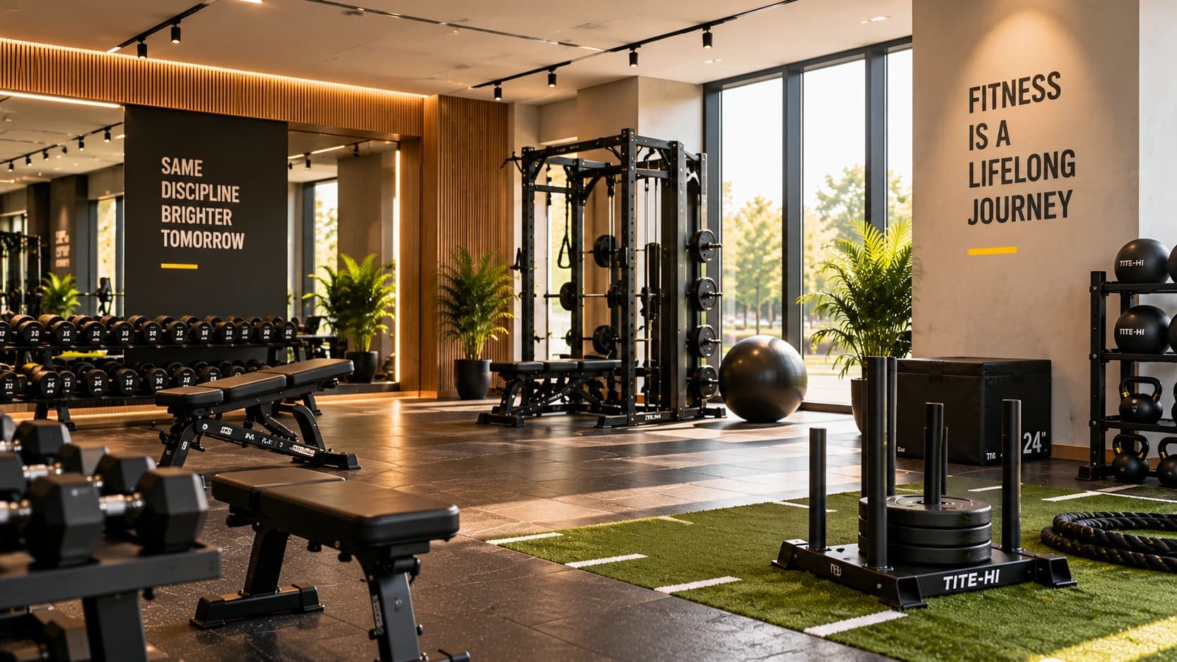 Tite-Hi Fitness gym interior