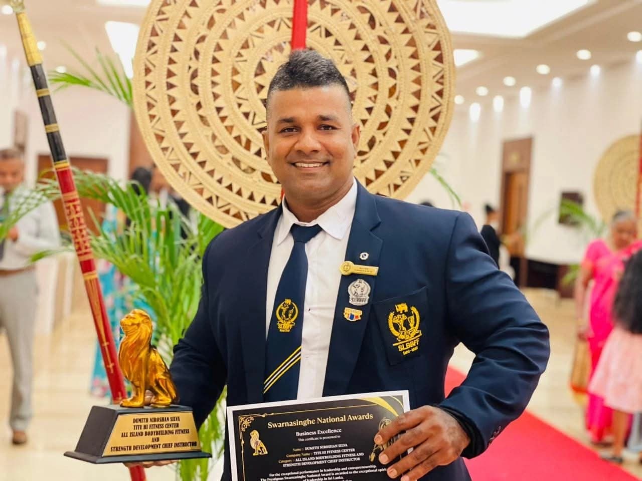 Mr. Duminda Niroshan de Silva, founder of Tite-Hi Personal Training Gym