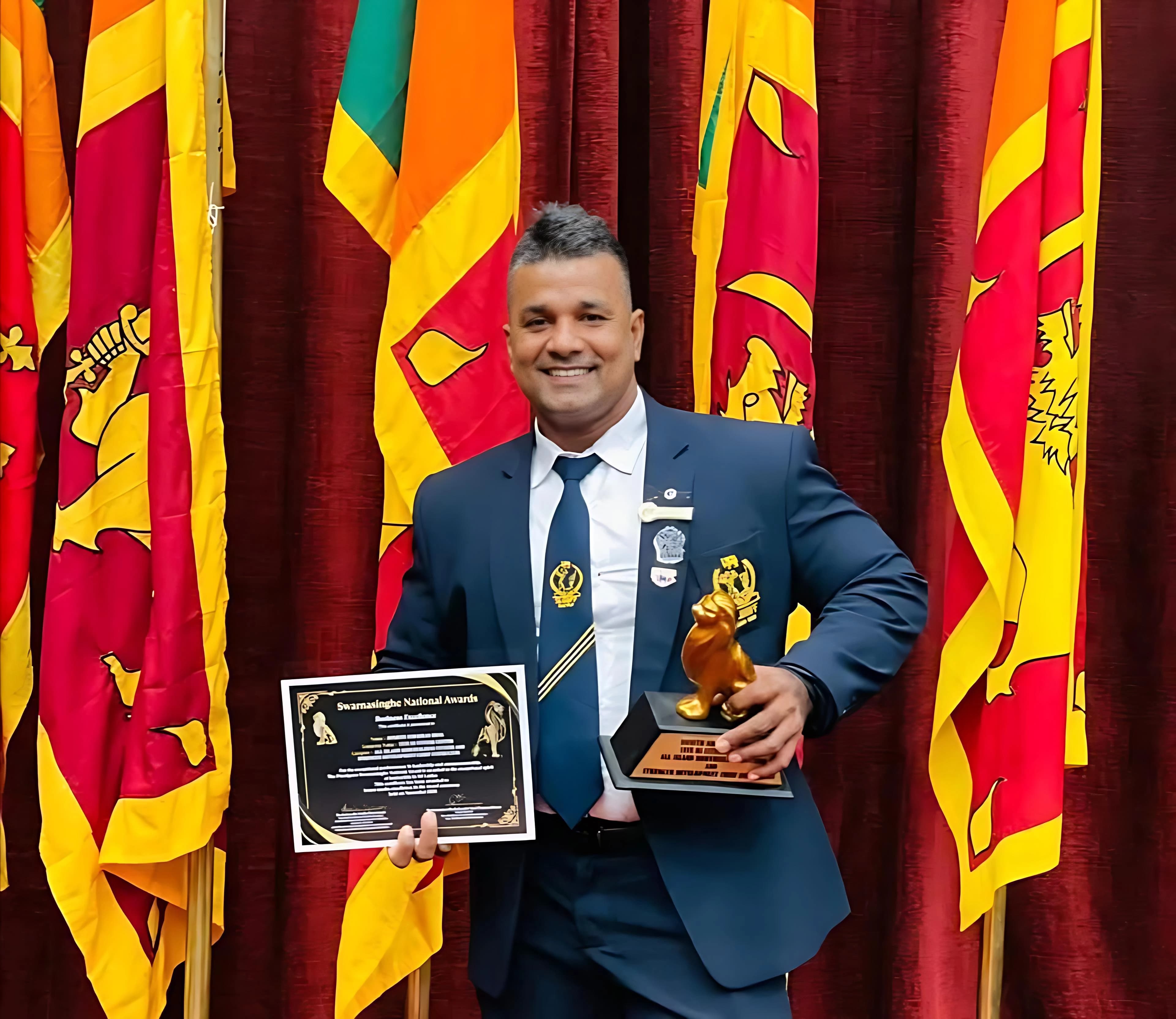 Mr. Duminda Niroshan de Silva, founder of Tite-Hi Personal Training Gym